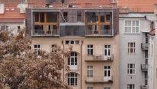 Rekonstrukce a nástavba bytového domu Jaselská 13, Praha 6