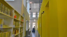 Interiér Městské knihovny a centra pro seniory