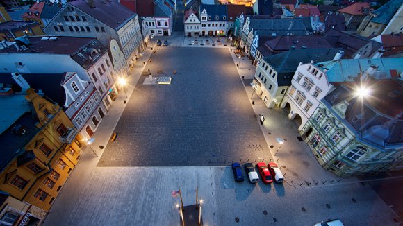 Rekonstrukce náměstí ve Frýdlantu