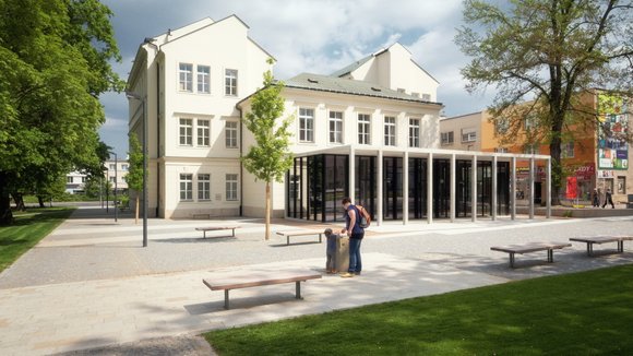 Revitalizace prostoru Parku Komenského ve Zlíně