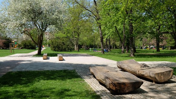 Obnova Jiráskových sadů v Litoměřicích