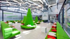 Relaxační zóna na Letišti Václava Havla