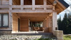 Horská chata v Krkonošších