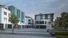 Centrum Černošice - polyfunkční soubor s náměstím