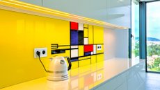 Interiér vily v Braníku