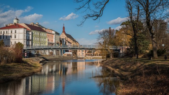 Komenského most přes Labe