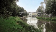 Lávka pro pěší přes Orlici