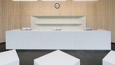 Interiér Turistického informačního centra (TIC) města Brna