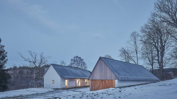 Dům se stodolou na Vysočině