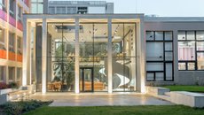 Dostavba atria Provozně ekonomické fakulty České zemědělské univerzity v Praze