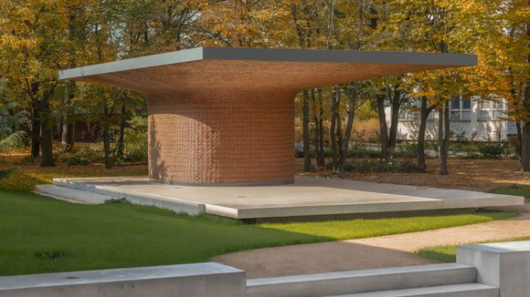 Altán Provozně ekonomické fakulty ČZU v Praze