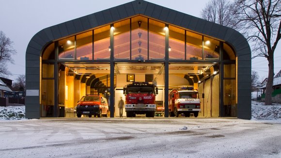 Hasičská zbrojnice Krásná Studánka