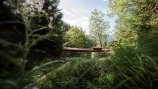 Lávka přes Hlubokou strouhu