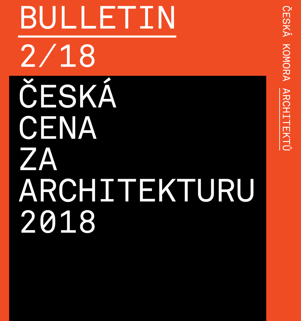 Bulletin ČKA na téma České ceny za architekturu 2018