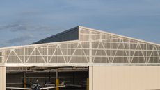 Novostavba hangáru Zbraslavice