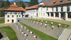 Areál Slunečních lázní v Luhačovicích