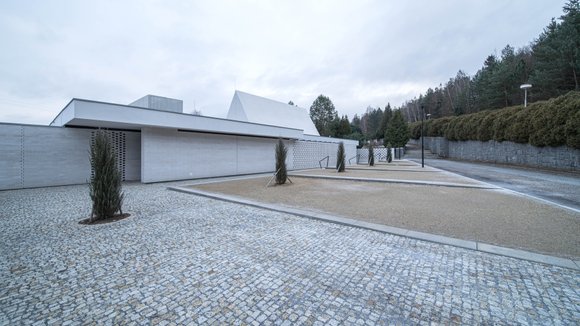 Smuteční síň v Tišnově