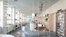 Interiér Lékárny U Zlatého Lva