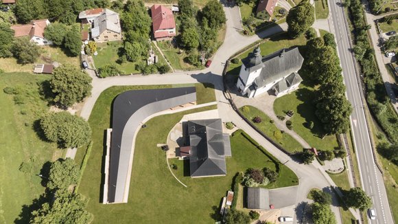 Společenský sál Farního centra v Lidečku