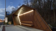 Podchod a zastávky Místecká