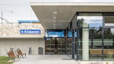Reconstruction and optimization of the railway station building, Křižanov
