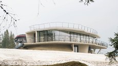 Enterprise - Horní stanice Lanovky s infocentrem