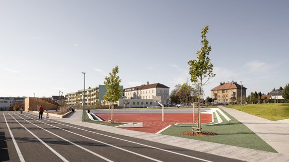 Revitalizace veřejného prostranství bývalých kasáren Vysoké Mýto