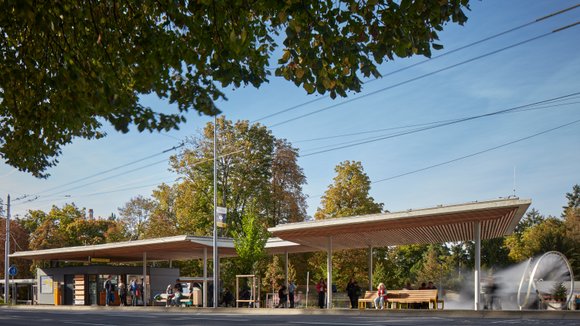 Rekonstrukce tržiště Pod Kaštany ve Zlíně