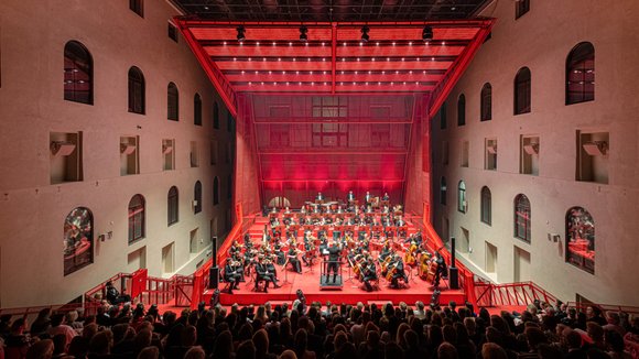 Koncertní sál v Císařských lázních v Karlových Varech