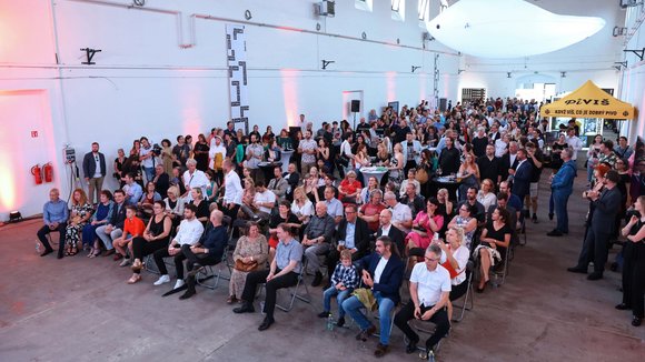 Fotografie z nominačního večera České ceny za architekturu 2024