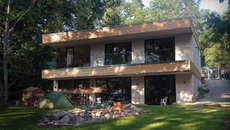 Lesní rodinný dům v Jevany