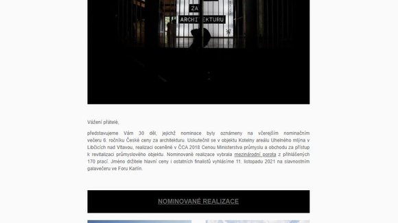 NEWSLETTER České komory architektů č. 6