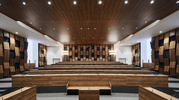 Rekonstrukce jednacího sálu Nejvyššího soudu