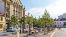 Masarykovo nám. v Mnichově Hradišti