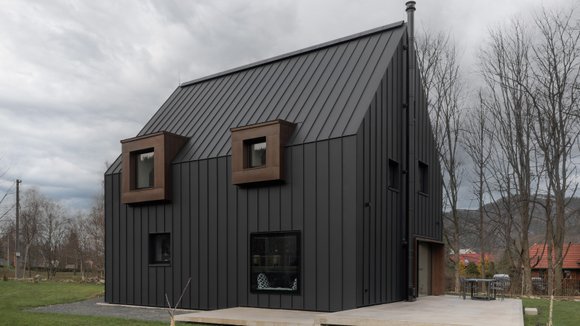 Černý horský dům