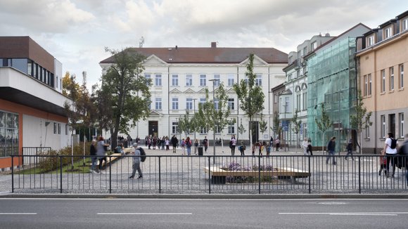 Rekonstrukce Komenského náměstí v Dobříši